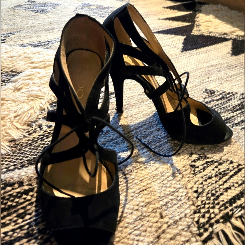 Black heels